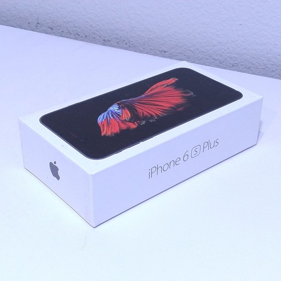 APPLE iPHONE 6s Plus BOX ONLY 32GB Original Packaging OEM Steve Jobs STICKERS - Picture 2 of 13